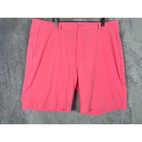 Vineyard Vines Other - Vineyard Vines Performance Breaker Shorts Mens 38 Pink Stretch Golf Casual 9in